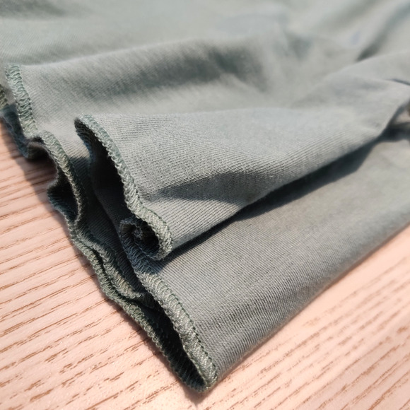 Peruvian Connection Julep Conservatory Dress Size XL Green Ruffle Soft Knit NWT - Picture 8 of 14